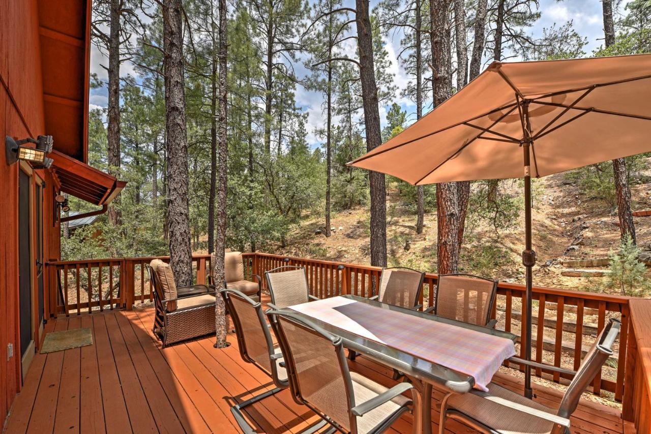 Prescott Cabin With Beautiful Forest Views And Deck! Екстер'єр фото
