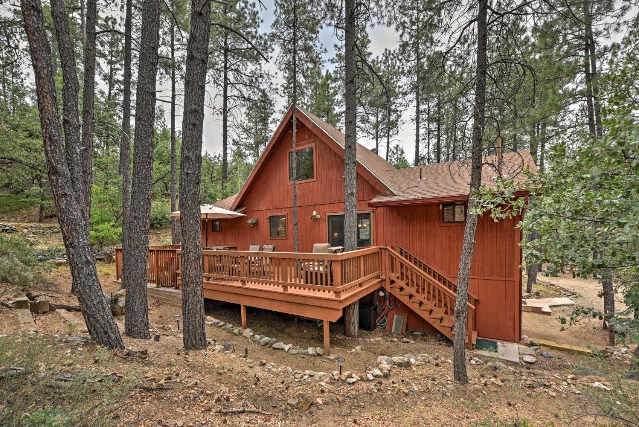 Prescott Cabin With Beautiful Forest Views And Deck! Екстер'єр фото